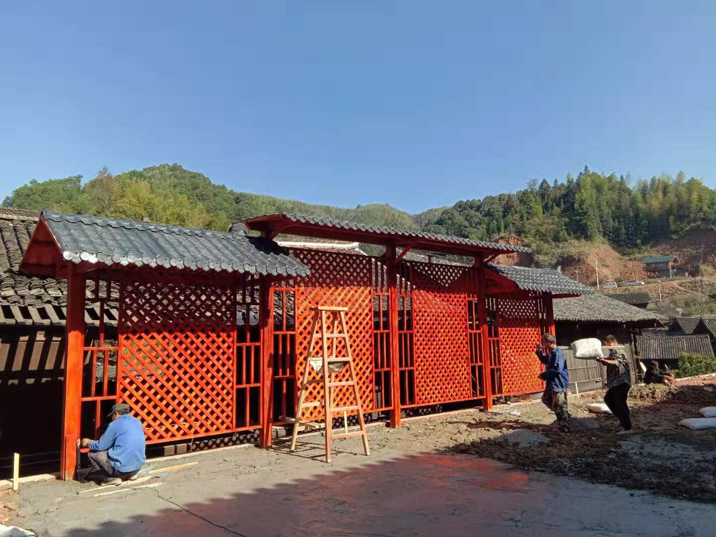 会同县岭头村扶贫项目